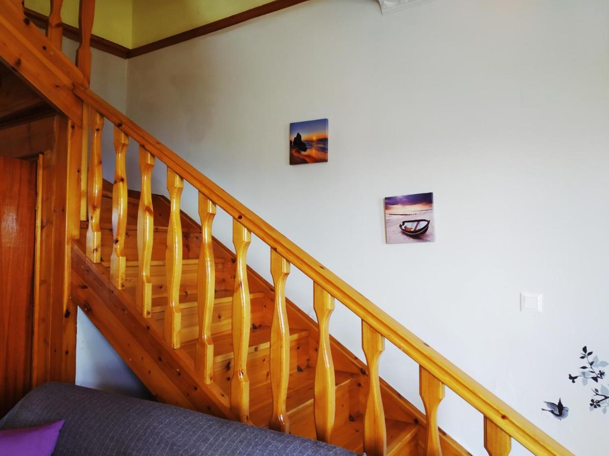 Traditional Panoramic Sea View House Lákones Exteriér fotografie