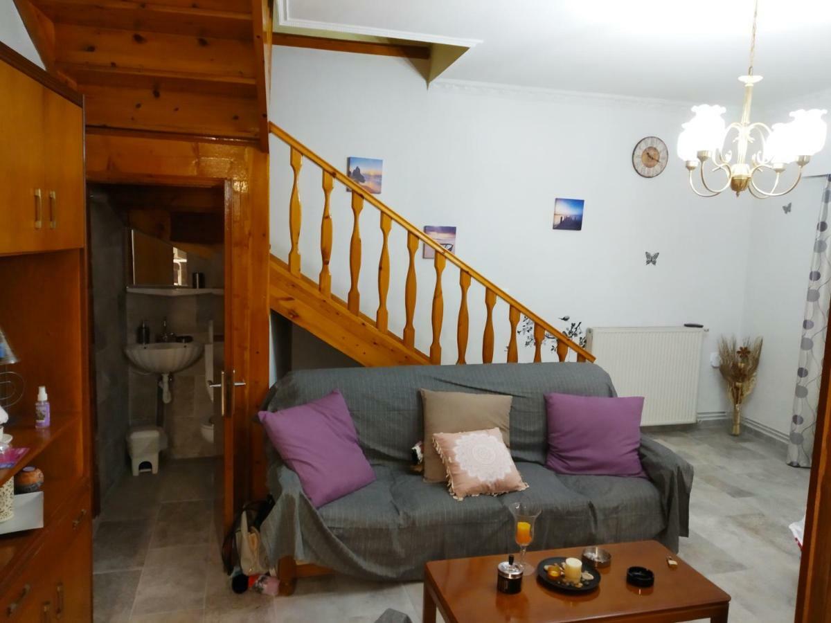 Traditional Panoramic Sea View House Lákones Exteriér fotografie